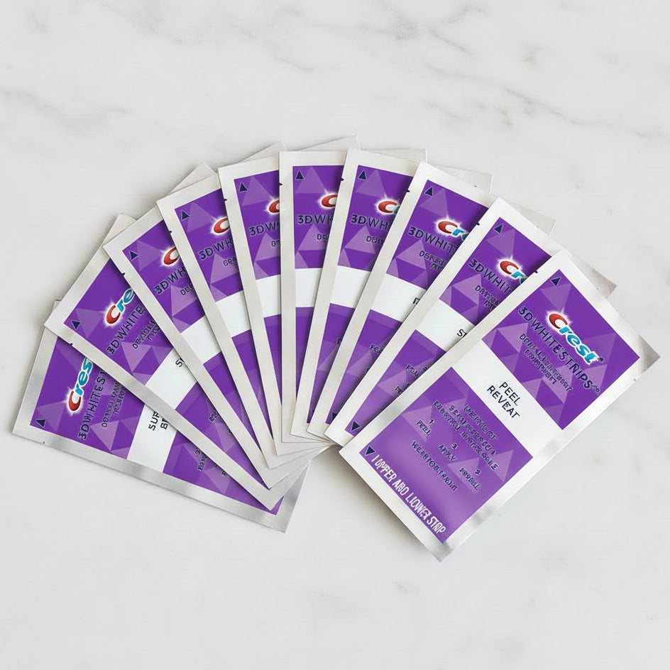 Crest Whitening Strips for Sensitive Teeth (1 pouch)